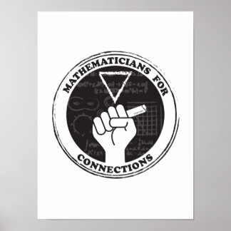 Poster Mathematiker für Verbindungen