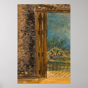 Poster - Meerblick Acryl auf Holzmalerei - Links