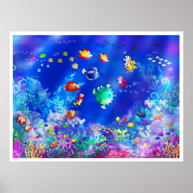 poster_Meereswelt Poster (Vorne)