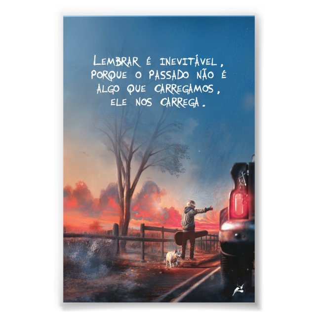 Poster Memórias (Frase III) (Vorne)