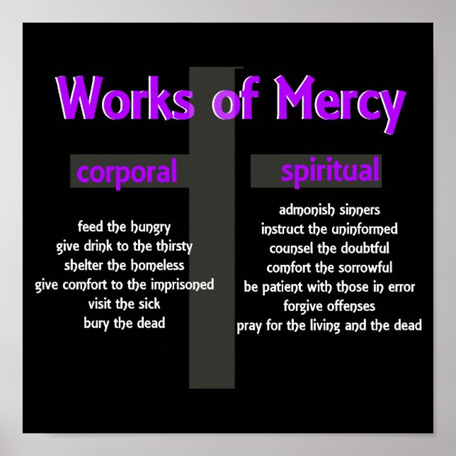 Poster-Merciful Works Poster (Vorne)