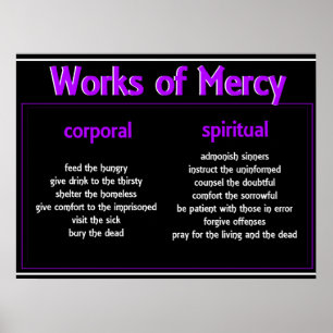 Poster-Merciful Works Poster