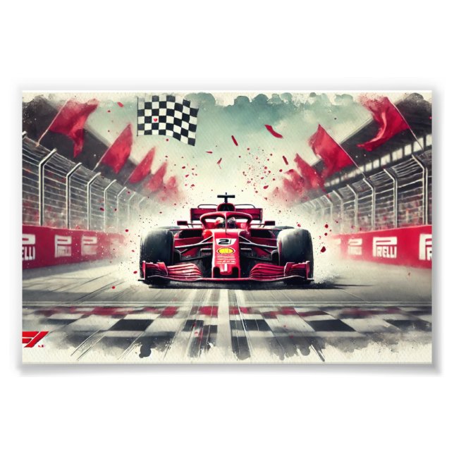 poster met formule 1 (Vorne)