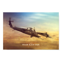 Poster MH-60K Schwarzer Falken