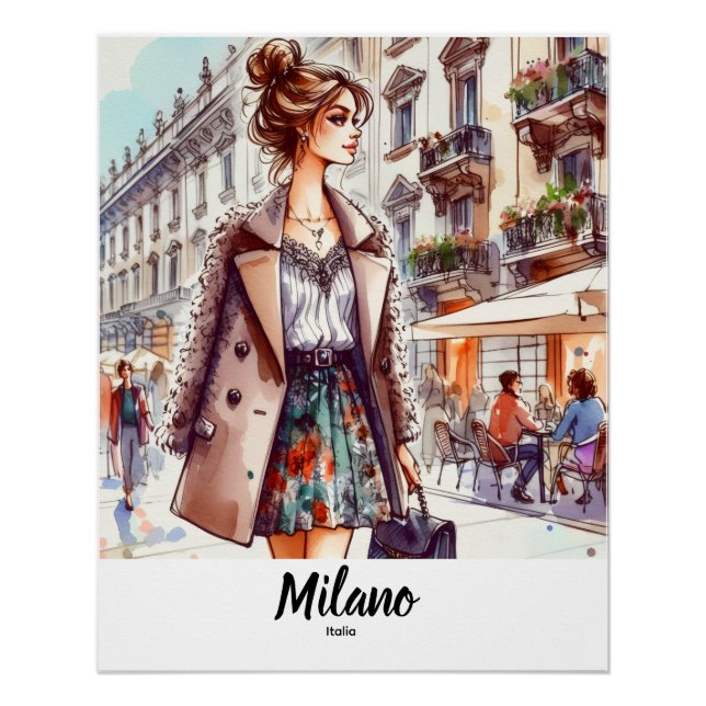 Póster Milano Poster (Vorderseite)