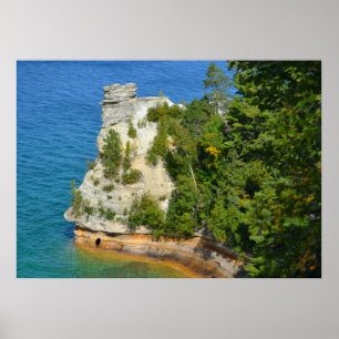 Poster/Miners Burg Obere Halbinsel Michigan Poster