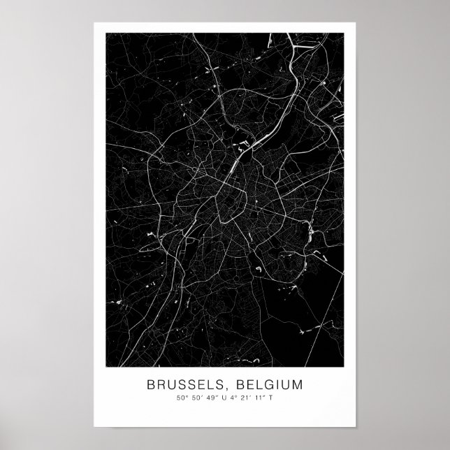 Poster minimalistischer Skandinavier (Vorne)