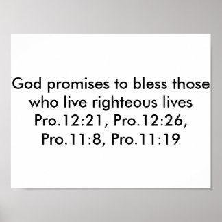 Poster mit Bibelversen