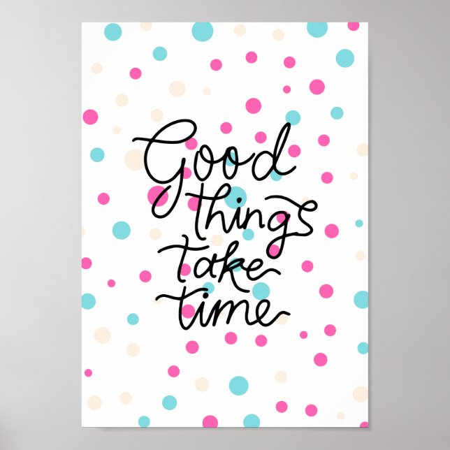 Poster mit positiven Schwingungen (Vorne)