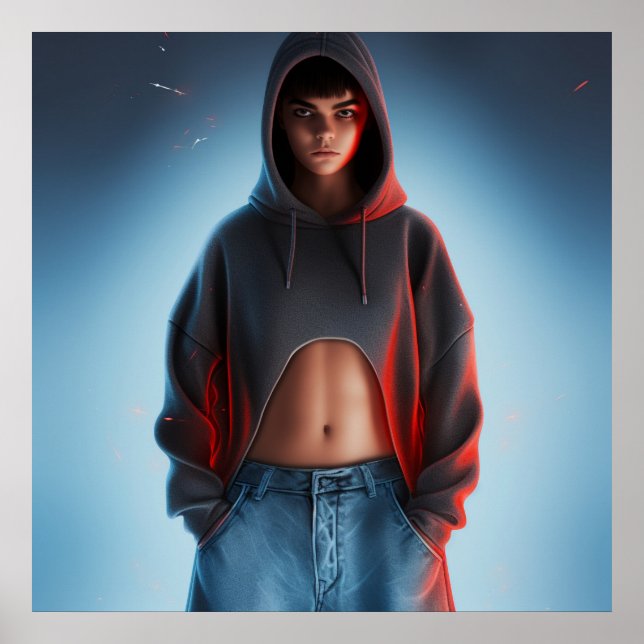 Poster Mode Jeans (Vorne)