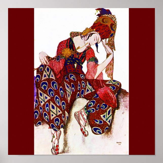 Poster-Modekunst-Bakst 2 Poster (Vorne)