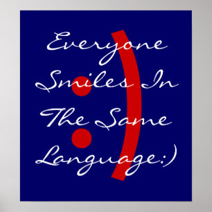 POSTER Modernes CRC Original-Paar in derselben Spr