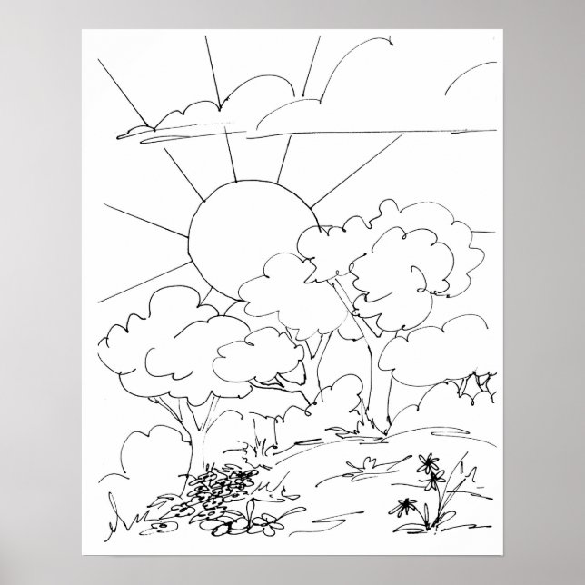 Poster - Morgengrauen (Vorne)