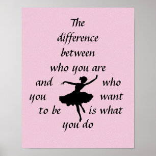 Poster "Motivierend Dancer"