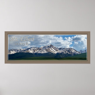 Poster-Mt Elbert Poster