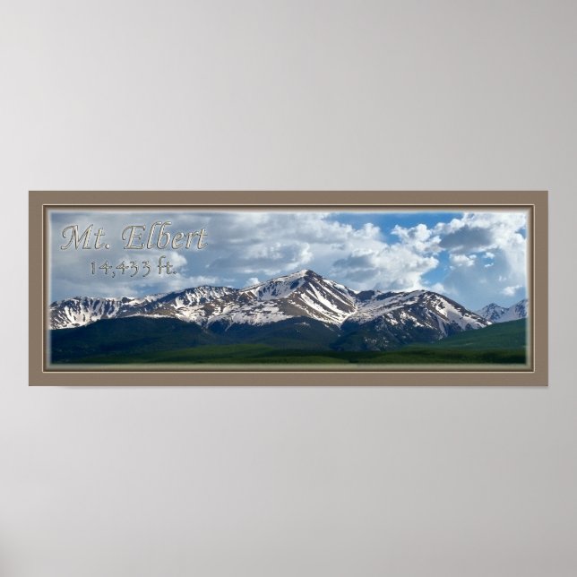 Poster-Mt Elbert Poster (Vorne)