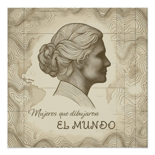 Póster Mujeres que dibujaron el mundo Poster (Vorderseite)
