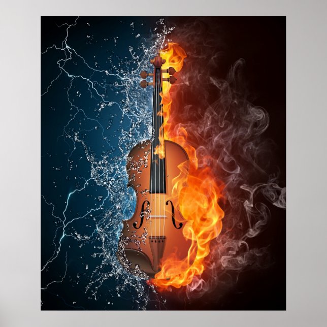 Poster "Music Power" (Vorne)