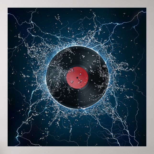 Poster "Music Power" (Vorne)