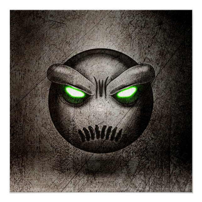 Poster Mutemoji Vintage (Vorderseite)