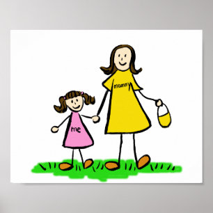 Poster "Mutter und Tochter"