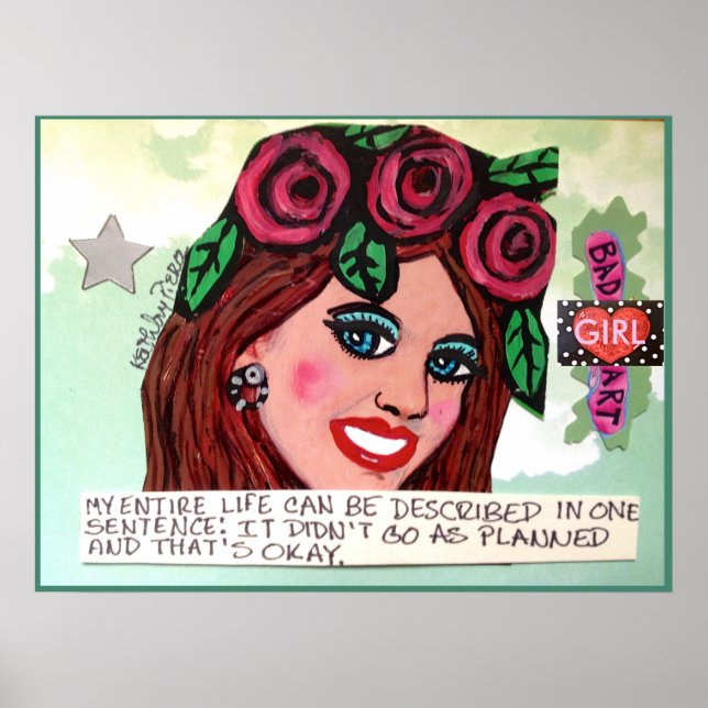 POSTER-MY GESAMTES LEBEN KANN BESCHRIEBEN WERDEN POSTER (Vorne)