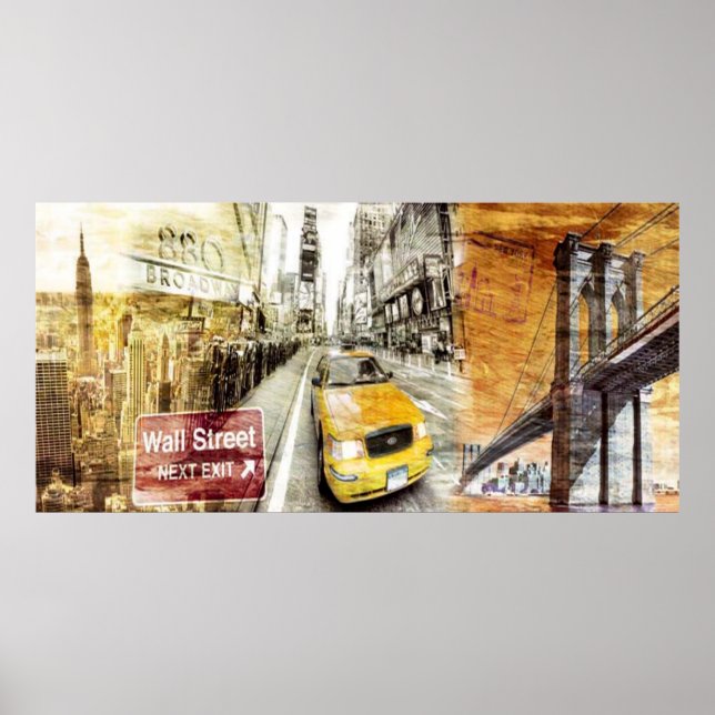 Poster New York (Vorne)