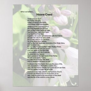 Poster-Nicene Creed~ Customizable! Poster
