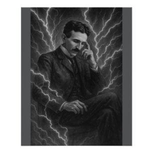 Poster "Nikola Tesla - The Electric Mind"