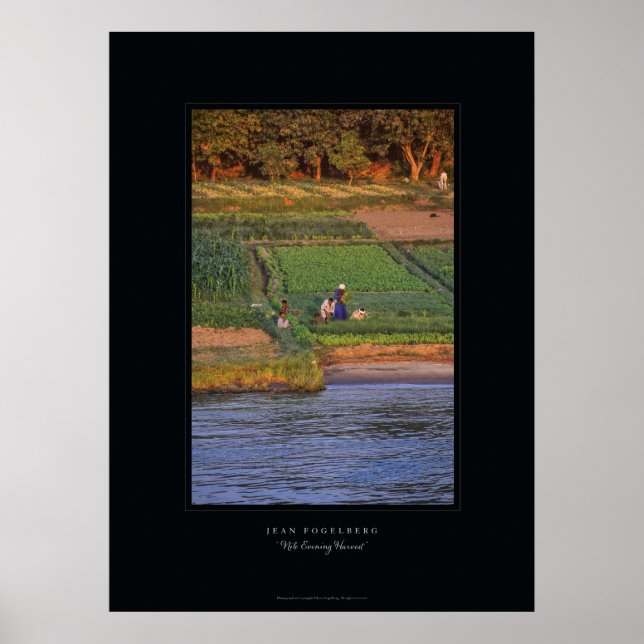 Poster "Nile Abend Harvest" (Vorne)