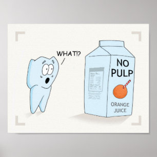 Poster "No Pulp"