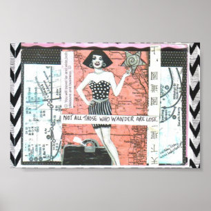 POSTER-NOT ALLE JENE WHO WANDER SIND VERLOREN POSTER