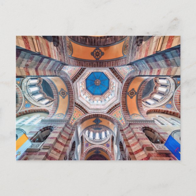 Poster Notre-Dame de la-Garde Postkarte (Vorderseite)