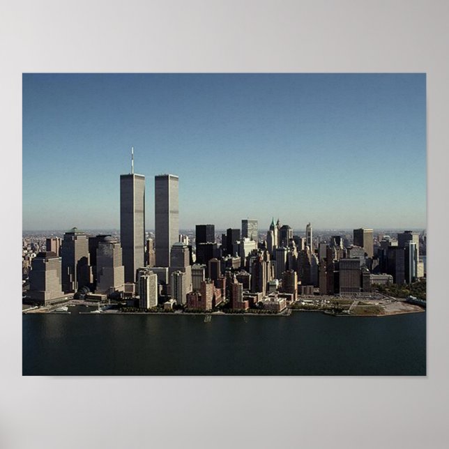 POSTER NYC~ in Memoriam ~ Twin Towers (Vorne)