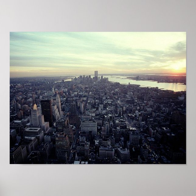 POSTER NYC~ in Memoriam ~ Twin Towers (Vorne)