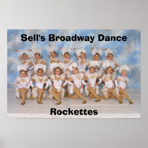 Poster of Sell's Broadway Dance Rockettes