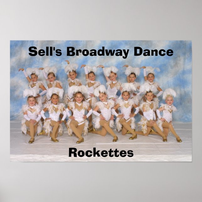 Poster of Sell's Broadway Dance Rockettes (Vorne)
