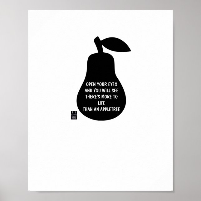 Poster "ÖFFNEN SIE IHRE AUGEN..." (Vorne)