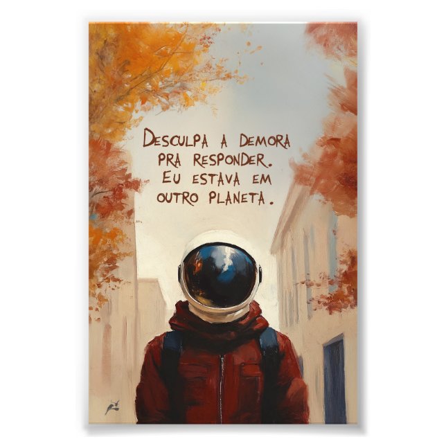 Poster Outro Planeta (com frase) (Vorne)