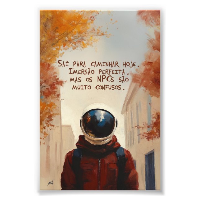 Poster Outro Planeta Frase II (Vorne)