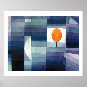 Poster: PAUL KLEE : DER HARBINGER DES HERBSTS Poster