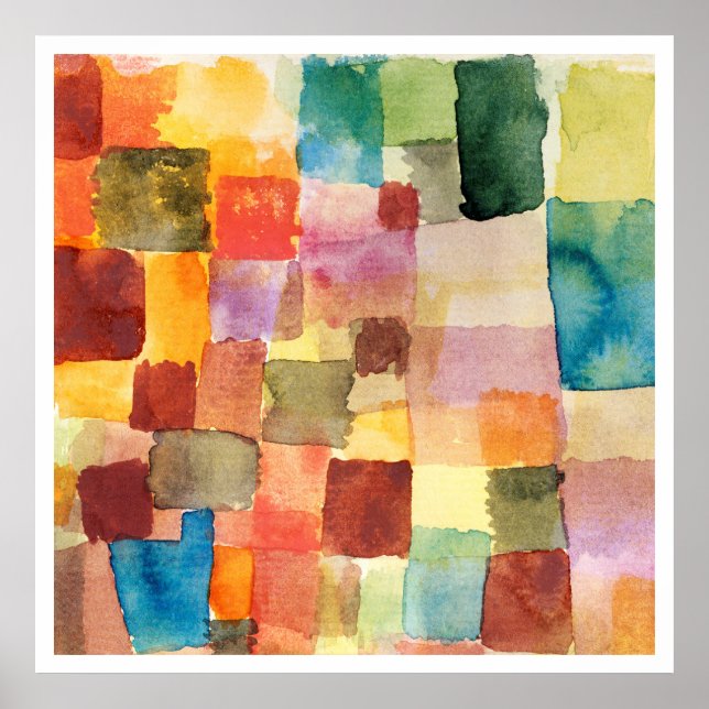 POSTER : PAUL KLEE : UNBEZEICHNET : 1914 (Vorne)