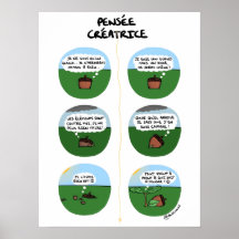 Poster ‚Pensée créatrice‘