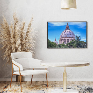 Poster Petersdom, Rom Italien