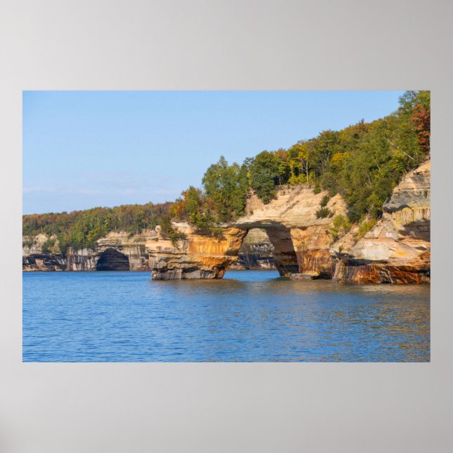 Poster "Pictures Rocks National Lakeshore" (Vorne)