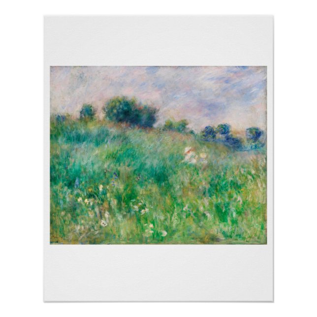 POSTER: PIERRE AUGUSTE RENOIR: MEADOW 1880 POSTER (Vorderseite)