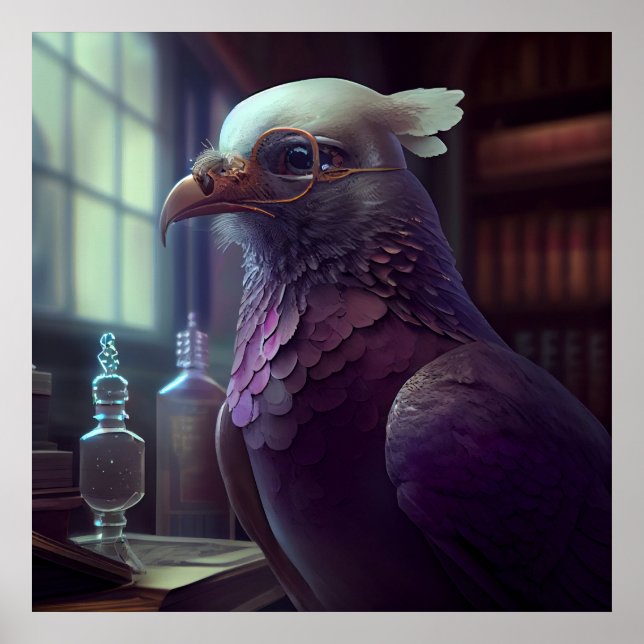 Poster Pigeon (Vorne)