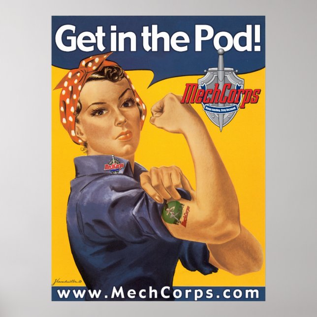 Poster Pod! - MechCorps (Vorne)