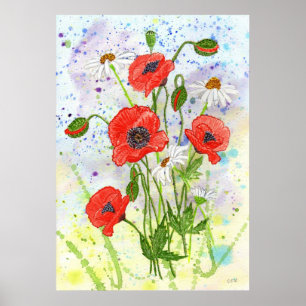 Poster "Poppies"