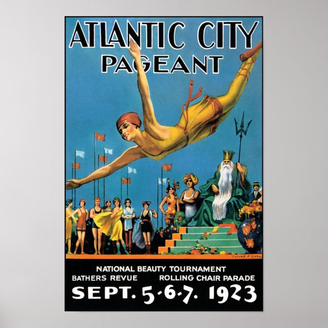 Poster/Print: Atlantic City Beauty Pageant Poster (Vorne)